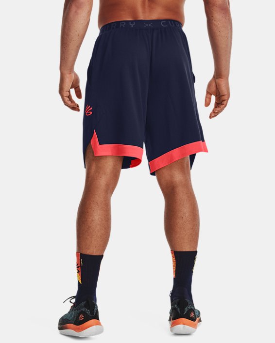 Men's Curry Splash Shorts, Navy, pdpMainDesktop image number 1